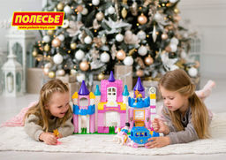 Конструктор Макси - Весёлая принцесса (146 элементов) (в коробке) - Полесье фото 8