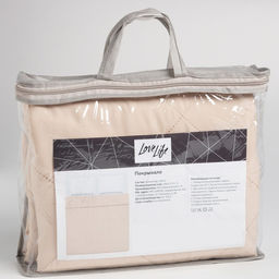 Покрывало LoveLife Евро 200х2105 см, цвет бежевый, микрофайбер, 100% п/э  фото 4