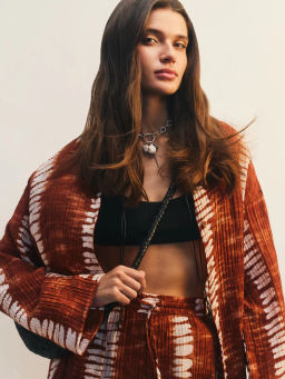 Рубашка из вискозы с принтом / Zarina