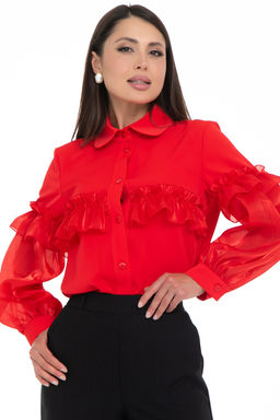 Блуза Очень красивая(алый)