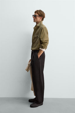 CHECK FLANNEL SHIRT AARON LEVINE X ZARA фото 4