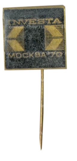 Значок Москва  Выставка INVESTA