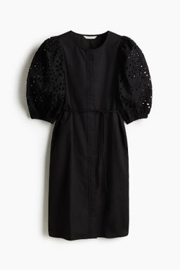 Vestido con mangas en bordado ingl?s - H&m фото 3