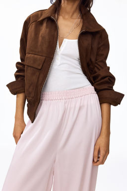 Pantal?n globo de sat?n - H&m фото 3