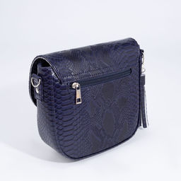Сумка женская TEXTURA, мессенджер, маленький размер, цвет синий  фото 2