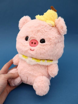 Мягкая игрушка "Banana pig", pink, 22 см