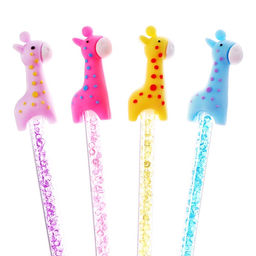 Цена за 12 шт. Карандаш чернографитный НВ, вечный Жираф, МИКС - Calligrata фото 6