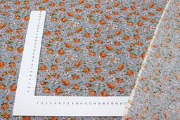 Штапель Воздушная легкость цв.серый, ш.1.45м, вискоза-100%, 100гр/м.кв - Купава фото 4