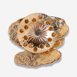 Брошь на магните абстрактной формы металлическая - Модные истории фото 2