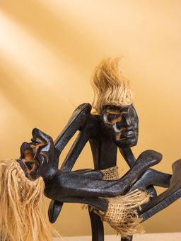 Сувенир «Аборигены», 22×9×22 см, дерево