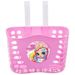 Корзинка детская на велосипед, цвет розовый - Dream bike фото 4