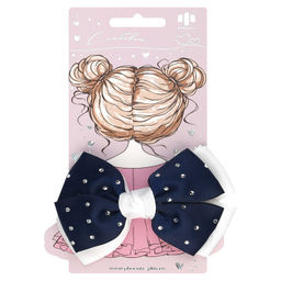 Резинка для волос арт. 71811 / 10 БАНТ (в наборе: 1шт., б/р, размер банта 10 см, вулканизированная р