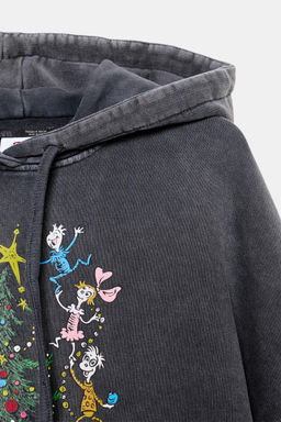 GRINCH CHRISTMAS FADED SWEATSHIRT