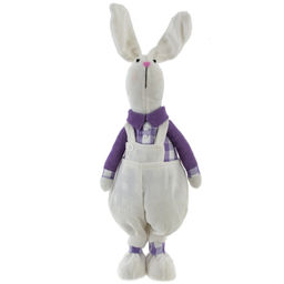 Игрушка набивная "Заяц", L15 W9 H43/33 см