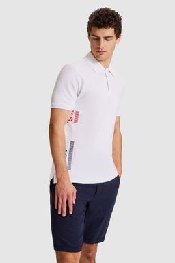 Erkek Beyaz Regular Fit Polo Yaka TiЕГrt - U.s. polo assn фото 3