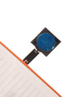 Ежедневник недатированный А5, с хлястиком, 96 листов, в линейку, пвх, оранжевый - Simaland фото 12