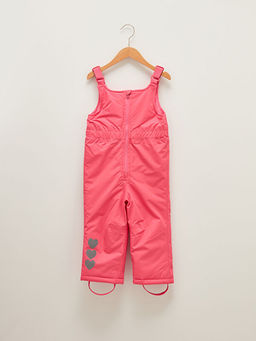 Kare Yaka Ask?l? Basic K?z Bebek Kayak Tulumu