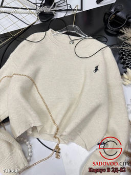 Свитер с рваным эффектом женский - Bruno фото 3