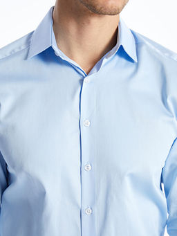 Slim Fit Uzun Kollu Erkek G?mlek