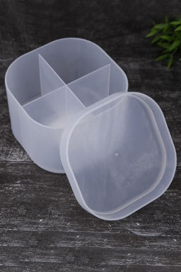 Коробка для хранения Classic, colorless 12,2 х 12,2 х 10,3 см - I likegift фото 5