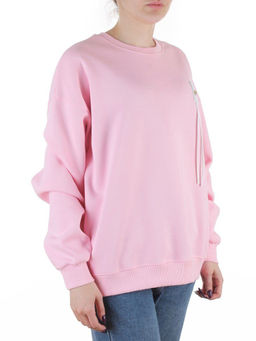 5601 PINK Свитшот женский (100% хлопок)
