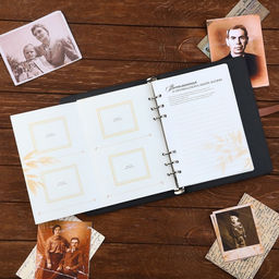 Родословная книга со встроенной флешкой 16 Gb «Книга всей семьи», 17.5×23 см.
