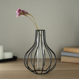 Цена за 1 шт. Ваза для цветов 16х12 см / WC-1032 /уп 60/ - Галеонтрейд фото 3