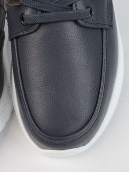 03-ZL-8861-1 NAVY Полуботинки женские (натуральная кожа)