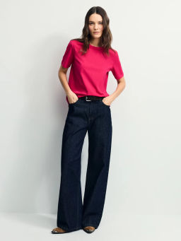 Базовая футболка из хлопка / Zarina  фото 3