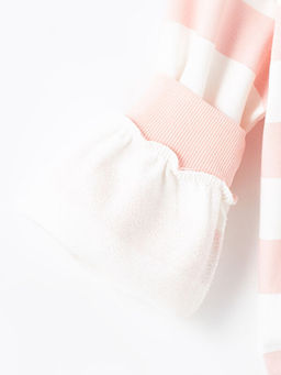 Polo Yaka ?izgili Uzun Kollu K?z ?ocuk Sweatshirt - Waikiki фото 2