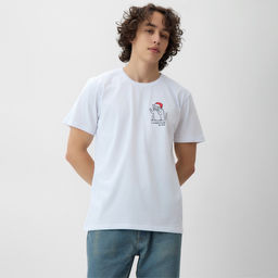 Футболка мужская KAFTAN «Обещание» белый, размер 3XL