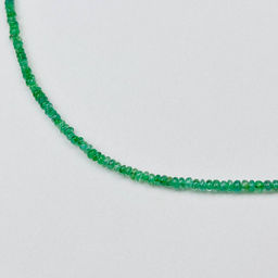 Чокер из Изумруда 39 см +