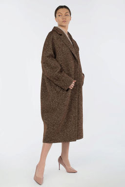 Пальто женское демисезонное в составе шерсть 60%