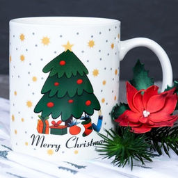 Кружка новогодняя 380 мл / FG502 /уп 72/ - Галеонтрейд фото 3