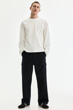Pantal?n cargo de algod?n Relaxed Fit - H&m фото 3