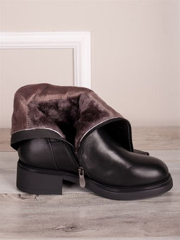 Сапоги женские зима/ Удобные сапоги на меху M1021