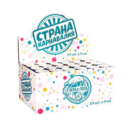 Цена за 2 шт. Хлопушка пружинная «Поздравляем», конфетти, серпантин, 11 см