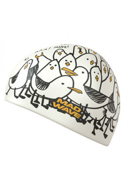 Силиконовая шапочка Seagulls - Mad wave фото 4