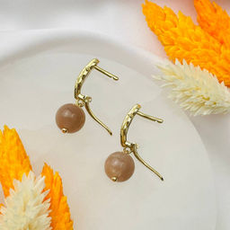 Серьги из Лунного камня - Радуга самоцветов фото 3