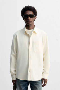 BRUSHED COTTON SHIRT - Zara фото 2