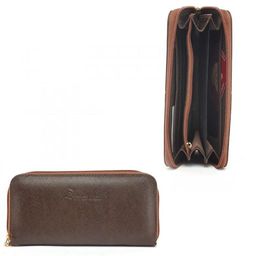 Портмоне женское Premier-S-4 н/к, 3 отд, 9 карм, ручка-петля, коричневый сафьян (555) 223780