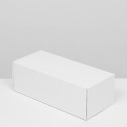 Цена за 5 шт. Коробка самосборная, без окна, белая, 16 х 35 х 12 см