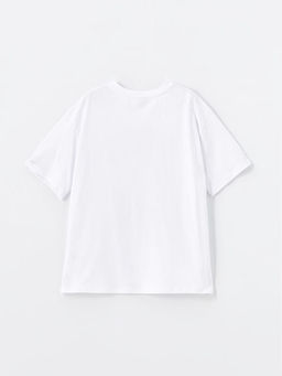 Bisiklet Yaka K?z ?ocuk Ti??rt