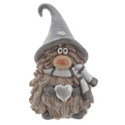 Копилка "Гном", L9 W8 H16,5 см, 2в.