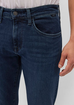 Martin Mavi Premium Puslu Koyu Mavi Jean Pantolon  фото 5