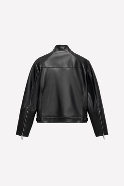 LEATHER BIKER JACKET LUDOVIC DE SAINT SERNIN x ZARA  фото 6