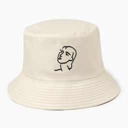 Панама женская двусторонняя MINAKU «Лицо», бежевая, размер 56-58