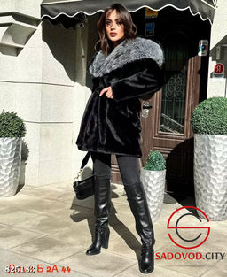 Шуба женская из искусственного меха