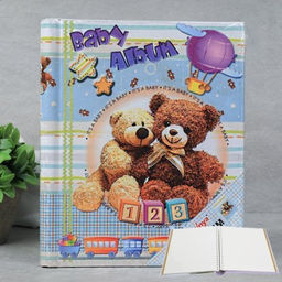 Фотоальбом магнитный 20 листов Мишка / 2016 /уп 40/микс 4 вида - Галеонтрейд фото 3
