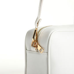 Сумка женская на молнии TEXTURA, 22×8×17 см, с цветным принтом, белая